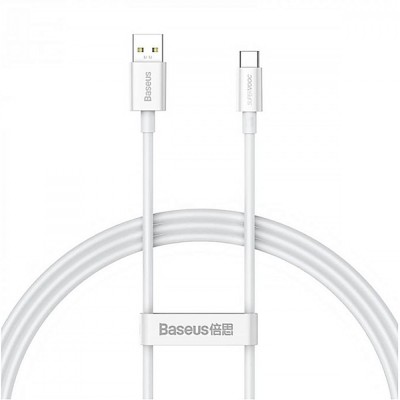 Кабель Baseus Superior Series Fast Charging Data Type-C 100W (1,5m) (P10320102214-02) White