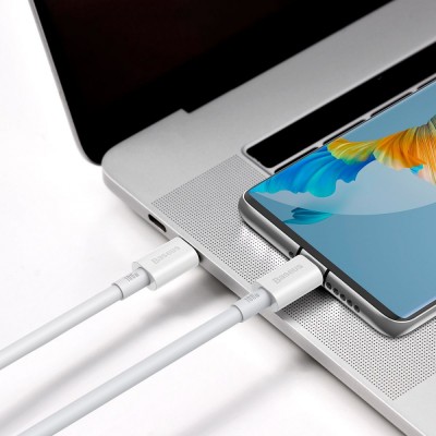 Кабель Baseus Superior Series Fast Charging Data USB кабель Type-C To Type-C 100W 1М (CATYS-B01) Black