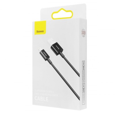 Кабель Baseus Superior Series Fast Charging Lightning 2.4A (1m) (CALYS-A09) Red