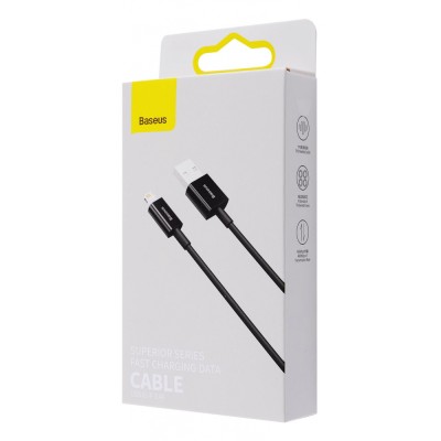 Кабель Baseus Superior Series Fast Charging Lightning 2.4A (2m) CALYS-C02 white