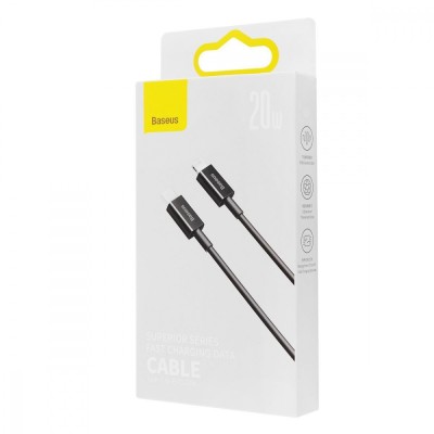 Кабель Baseus Superior Series Fast Charging Type-C To Lightning PD 20W 1м (CATLYS-A03) Blue Кабель Baseus Superior Series Fast Charging Type-C To Lightning PD 20W 1м (CATLYS-A03) Blue