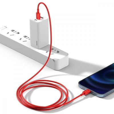 Кабель Baseus Superior Series Fast Charging Type-C To Lightning PD 20W 1м (CATLYS-A03) Blue Кабель Baseus Superior Series Fast Charging Type-C To Lightning PD 20W 1м (CATLYS-A03) Blue