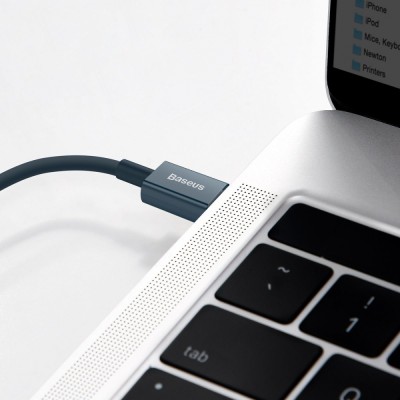 Кабель Baseus Superior Series Fast Charging Type-C To Lightning PD 20W 1м (CATLYS-A03) Blue Кабель Baseus Superior Series Fast Charging Type-C To Lightning PD 20W 1м (CATLYS-A03) Blue