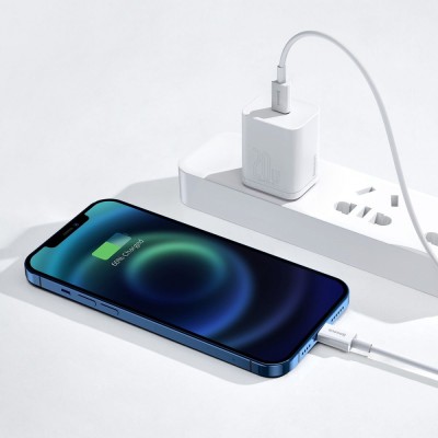 Кабель Baseus Superior Series Fast Charging Type-C To Lightning PD 20W 1м (CATLYS-A03) Blue Кабель Baseus Superior Series Fast Charging Type-C To Lightning PD 20W 1м (CATLYS-A03) Blue