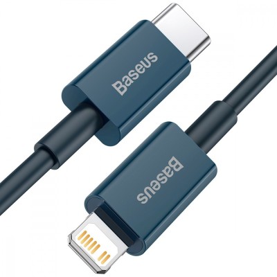 Кабель Baseus Superior Series Type-C/Lightning 20W (CATLYS-A01) Black 1m Кабель Baseus Superior Series Type-C/Lightning 20W (CATLYS-A01) Black 1m