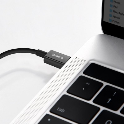 Кабель Baseus Superior Series Type-C/Lightning 20W (CATLYS-C01) Black 2m