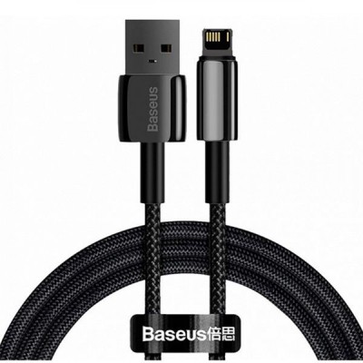 Кабель Baseus Tungsten Gold USB For Lightning 1m (CALWJ-01) Black\Gold Кабель Baseus Tungsten Gold USB For Lightning 1m (CALWJ-01) Black\Gold
