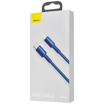 Кабель Baseus Type-C To Lightning 20W 2m(CATLGD-A01) Чорний Кабель Baseus Type-C To Lightning 20W 2m(CATLGD-A01) Чорний