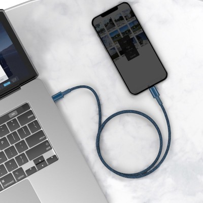 Кабель Baseus Type-C To Lightning 20W 2m(CATLGD-A01) Чорний Кабель Baseus Type-C To Lightning 20W 2m(CATLGD-A01) Чорний