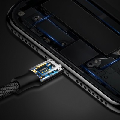 Кабель Baseus Yiven USB кабель For IP 1.8m (CALYW-A13) Navy Blue Кабель Baseus Yiven USB кабель For IP 1.8m (CALYW-A13) Navy Blue