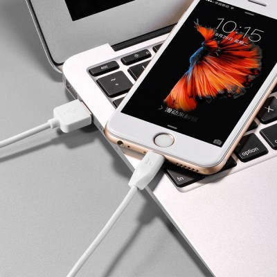Кабель Hoco X1 Lightning (2m) white Кабель Hoco X1 Lightning (2m) white