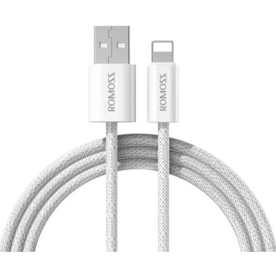 Кабель Romoss CB1234 USB-Lightning 5V2.4A 2m (CB1234-831-714H) Кабель Romoss CB1234 USB-Lightning 5V2.4A 2m (CB1234-831-714H)