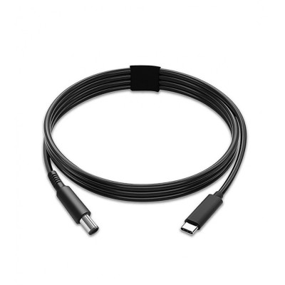 Кабель Type-C to DC 5.5*2.1 12V black Кабель Type-C to DC 5.5*2.1 12V black