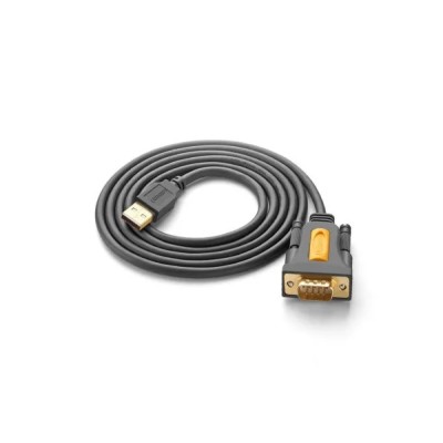 Кабель UGREEN CR104 USB to DB9 RS-232 Male Adapter Cable 1.5m (20211) Black Кабель UGREEN CR104 USB to DB9 RS-232 Male Adapter Cable 1.5m (20211) Black