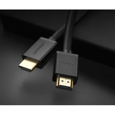 Кабель UGREEN HD104 HDMI Cable 1m Black (10106) Кабель UGREEN HD104 HDMI Cable 1m Black (10106)