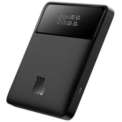 Портативна батарея Baseus 20000mAh 100W Blade Power HD Edition (PPBL000301) Black Портативна батарея Baseus 20000mAh 100W Blade Power HD Edition (PPBL000301) Black