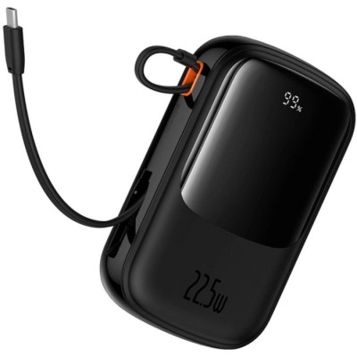 Портативна батарея Baseus 20000mAh 22,5W Qpow Pro FC (P10067103113-00) Black Портативна батарея Baseus 20000mAh 22,5W Qpow Pro FC (P10067103113-00) Black