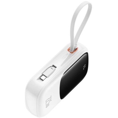 Портативна батарея Baseus 20000mAh 22.5W Qpow Pro+ (P10067103213-00) White Портативна батарея Baseus 20000mAh 22.5W Qpow Pro+ (P10067103213-00) White