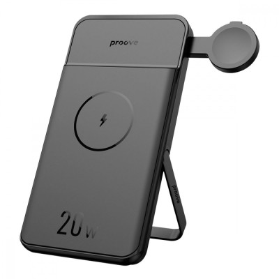 Портативна батарея Proove 10000mAh 20W Power Stand 2 in 1 (PBPS20030001) Black Портативна батарея Proove 10000mAh 20W Power Stand 2 in 1 (PBPS20030001) Black