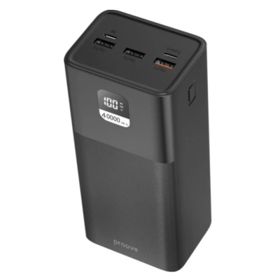 Портативна батарея Proove 40000mAh 100W Giant (PBGI99320001) Black