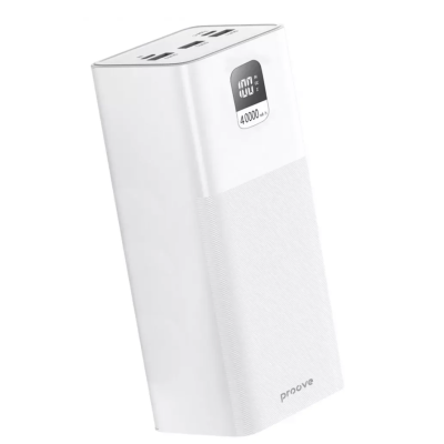 Портативна батарея Proove 40000mAh 100W Giant (PBGI99320002) White