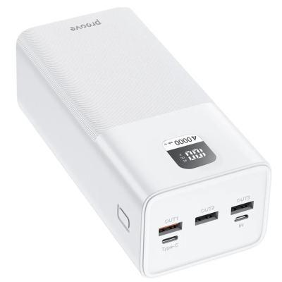 Портативна батарея Proove 40000mAh 100W Giant (PBGI99320002) White