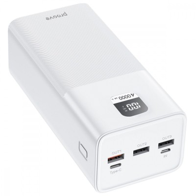 Портативна батарея Proove 40000mAh 100W Giant (PBGI99320002) White