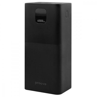 Портативна батарея Proove 40000mAh 22.5W Giant Lite (PBGI20312201) Black