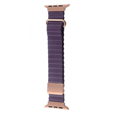 Ремінець Apple Watch Color Leather 38/40/41 mm purple