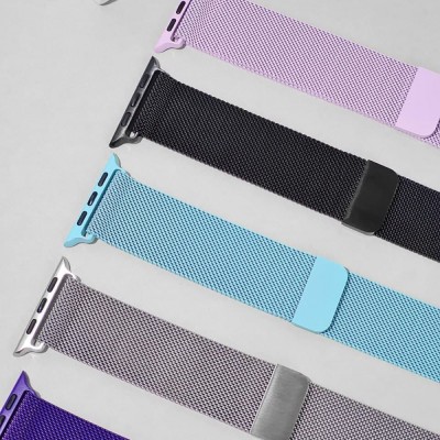 Ремінець Apple Watch Milanese Loop 42/44/45/49 mm silver