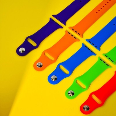 Ремінець Apple Watch Sport Band 38/40/41 mm (S/M & M/L) 3pcs avocado