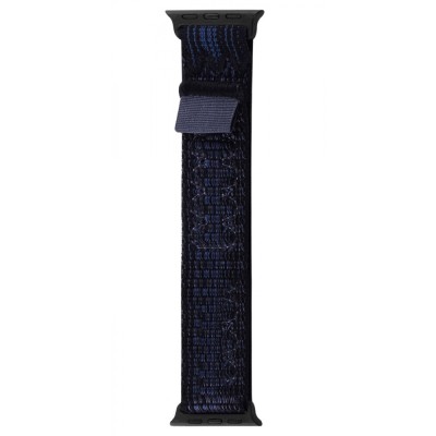 Ремінець Apple Watch Sport Loop 38/40/41 mm black/blue
