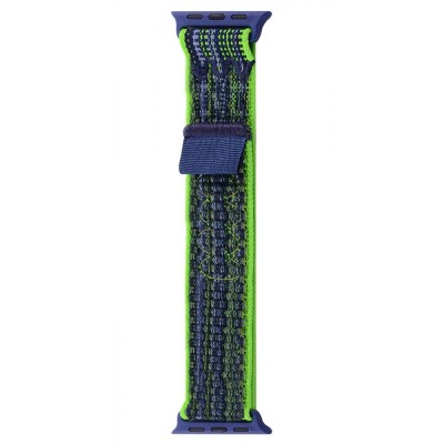 Ремінець Apple Watch Sport Loop 38/40/41 mm green/blue