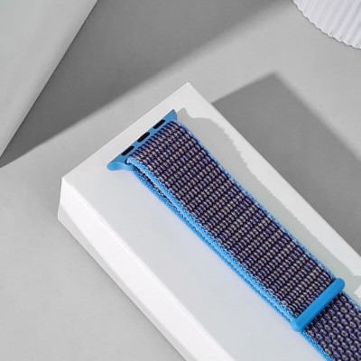 Ремінець Apple Watch Sport Loop 38/40/41 mm green/orange