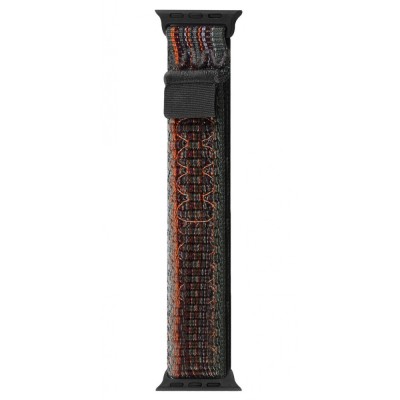 Ремінець Apple Watch Sport Loop 42/44/45/46/49 mm green/orange