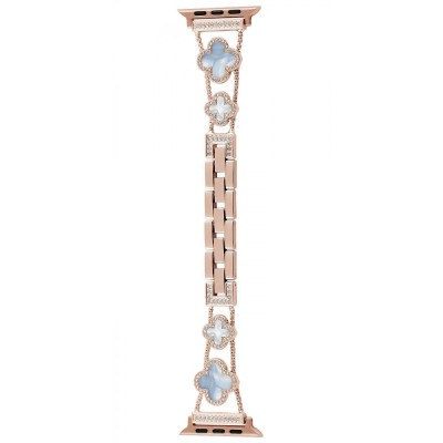 Ремінець Apple Watch Van Cleef 38/40/41 mm rose gold/ivory