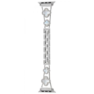 Ремінець Apple Watch Van Cleef 38/40/41 mm silver/ivory