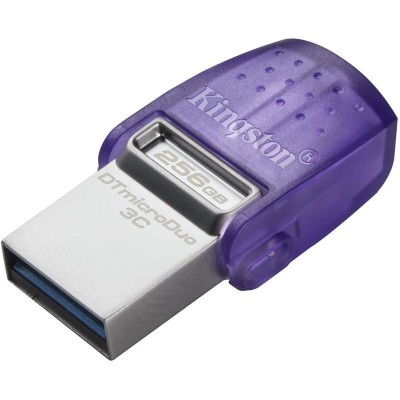 Флеш-пам'ять USB Kingston DT microDuo 3C 128GB USB-A+USB-C (DTDUO3CG3/128GB)