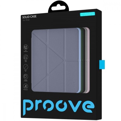 Чохол Proove Solid Case iPad Air 4/5 10,9 2020/2022, Pro 11 2018/2020/2021/2022 black