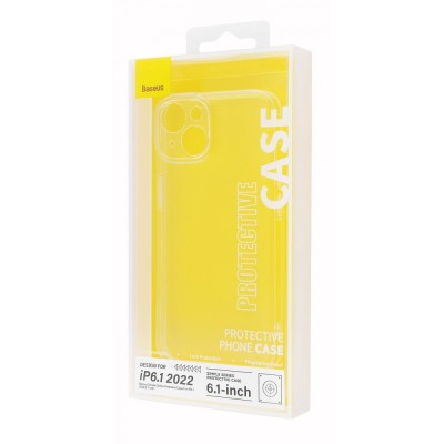 Чохол-накладка iPhone 14 Baseus Simple Series Case Transparent