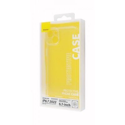 Чохол-накладка iPhone 14 Plus Baseus Simple Series Case Transparent
