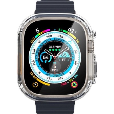 Чохол-накладка Spigen для Apple Watch Ultra (49mm), Ultra Hybrid, Crystal Clear Чохол-накладка Spigen для Apple Watch Ultra (49mm), Ultra Hybrid, Crystal Clear