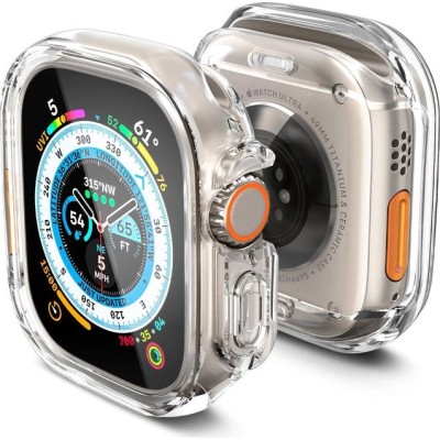 Чохол-накладка Spigen для Apple Watch Ultra (49mm), Ultra Hybrid, Crystal Clear Чохол-накладка Spigen для Apple Watch Ultra (49mm), Ultra Hybrid, Crystal Clear