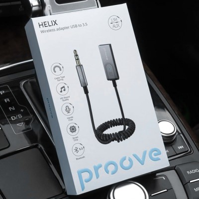 Автомобільний Аудіо Адаптер Proove Helix (ADCS00001803) Metal Gray