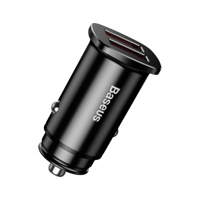 АЗП 2USB Baseus Square Metal QC 30W (CCALL-DS01) Black АЗП 2USB Baseus Square Metal QC 30W (CCALL-DS01) Black