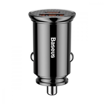 АЗП Baseus 1USB + Type-C Circular Plastic A PPS (5A) (CCALL-YS01) Black АЗП Baseus 1USB + Type-C Circular Plastic A PPS (5A) (CCALL-YS01) Black