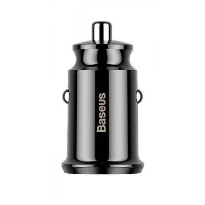 АЗП Baseus 2USB Grain (3.1A) (CCALL-ML01) Black