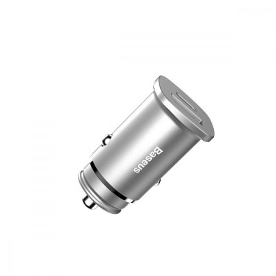 АЗП Baseus QC 4.0 Square Metal (30W / PD3.0) / 1USB+1Type-C (CCALL-AS01) Black АЗП Baseus QC 4.0 Square Metal (30W / PD3.0) / 1USB+1Type-C (CCALL-AS01) Black