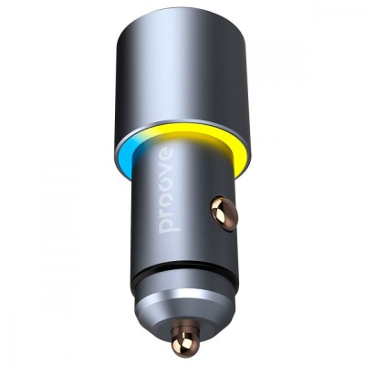 АЗП Proove Double Energy 50W (Type-C + Type-C) (ACDE50022206) Metal gray