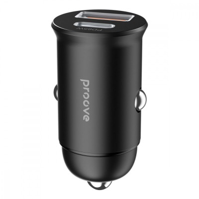 АЗП Proove Tiny Power Pro 65W (USB + Type-C) (ACTP65110001) Black